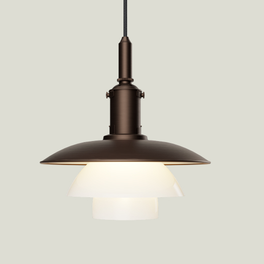PH 3/3 Pendant - Aged Brass Limited Edition by Louis Poulsen