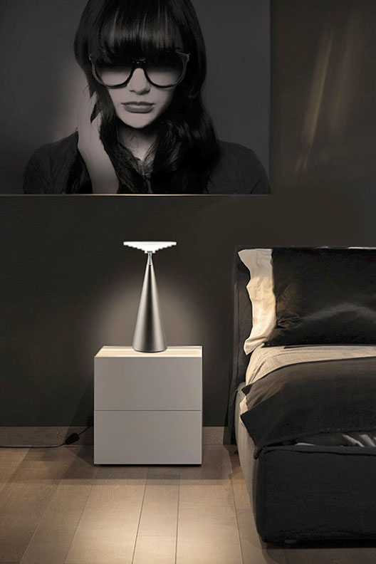 Ziggurat LED Table Lamp by Codice Icona.